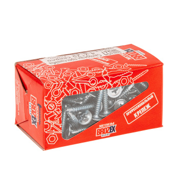 Саморезы прессшайба BROZEX коробка 4,2*25 сверло (150шт) *10 Саморезы прессшайба BROZEX коробка 4,2*25 сверло (150шт) *10