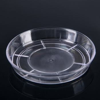 Поддон под кашпо пластм. Прозрачный "зашита пола" д.21см 704 (Tek.A.Tek) *1/30