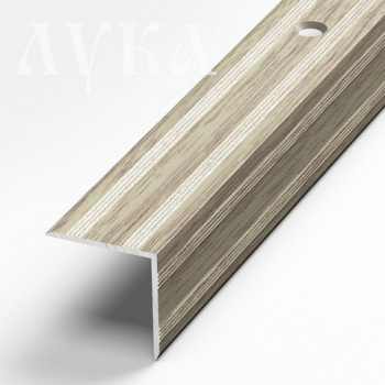 Порог-угол внешний 20х20х900 мм Лука ПУ 05, дуб беленый