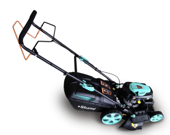 Газонокосилка бенз 4Т 5л.с шир/выс скаш 46см/25-75мм травосб60л зад/бок выброс мульчPL4614S STURМ *1
