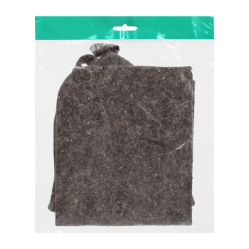 Набор из двух предметов (Шапка, коврик) серый "Hot Pot" /20