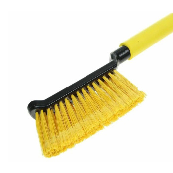 Щетка-сметка автомобильная 42 см со скребком мягкая ручка, микс Black&BlueВВ1004 арт.1839587 *1/12