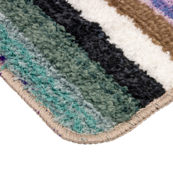 Коврик д/ванной HOZBAT "Полоски" (40см х 60см) цвет МИКС *1/100 Коврик д/ванной HOZBAT "Полоски" (40см х 60см) цвет МИКС *1/100