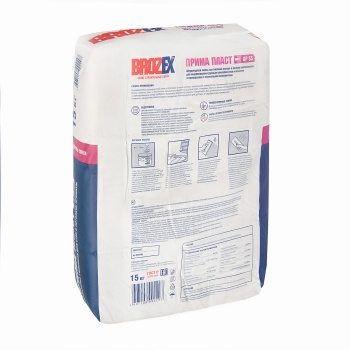 Штукатурка гипсовая BROZEX Прима Пласт GP 55, 15 кг
