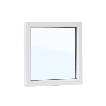 Окно ПВХ 500х500 мм, глухое (размер без учета подрамного профиля 30мм) стеклопакет 1-кам, 24мм