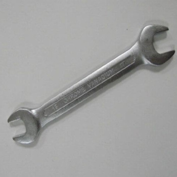 Ключ рожковый 13х17 холодный штамп CrV (70415) СЕРВИС КЛЮЧ *1/10/200