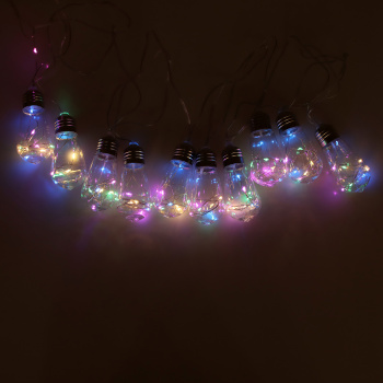 Гирлянда «Нить» Luazon Lighting, 3 м, 8 режимов, мульти, лампочки, 80 LED, IP20, 220 В Гирлянда «Нить» Luazon Lighting, 3 м, 8 режимов, мульти, лампочки, 80 LED, IP20, 220 В